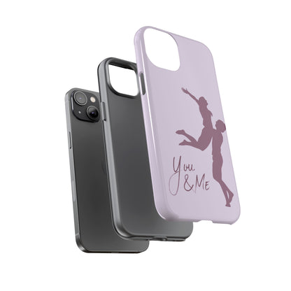 Phone Cases - You and Me Love Girl and Boy Enjoy Tough Cases