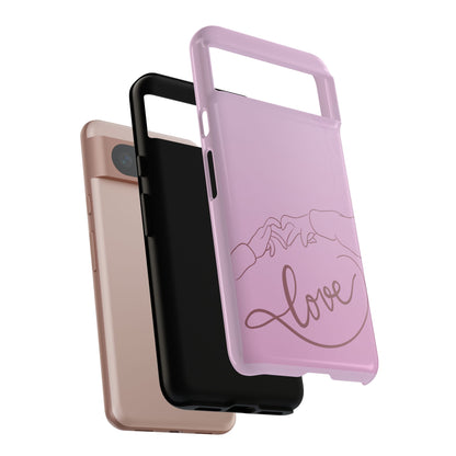 Phone Cases - Love Finger Heart Design