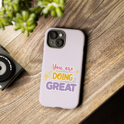 motivational self confidence phone Cases