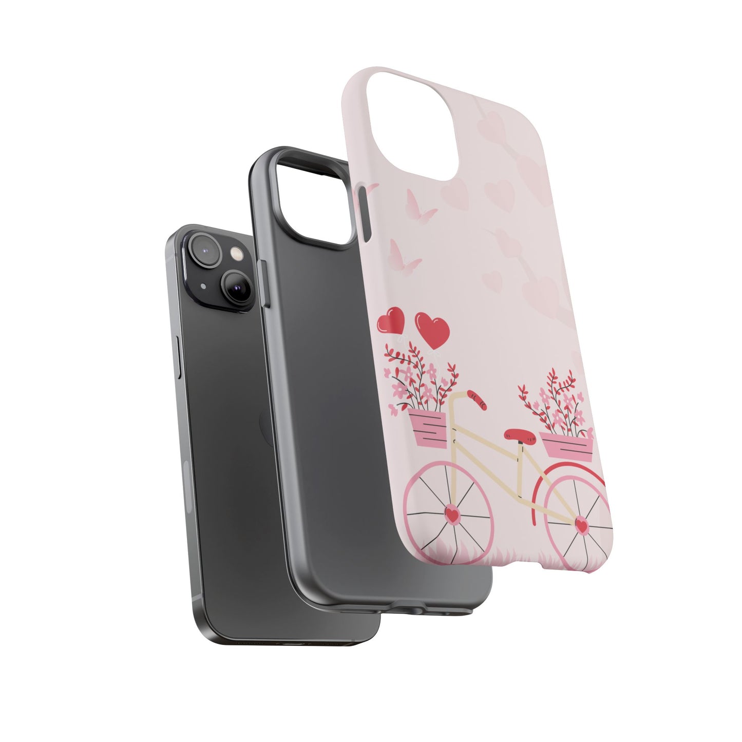 Phone Cases - Pink Cycle Pattern