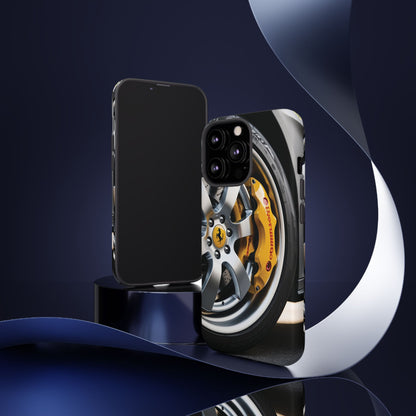 Phone Cases - Ferrari Brake and Wheel Design