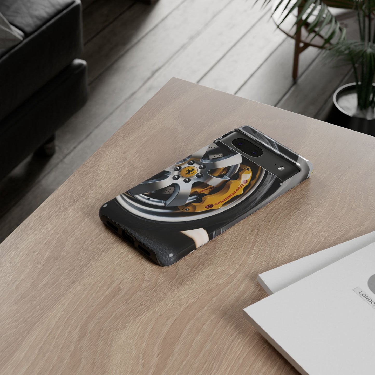 Phone Cases - Ferrari Brake and Wheel Design