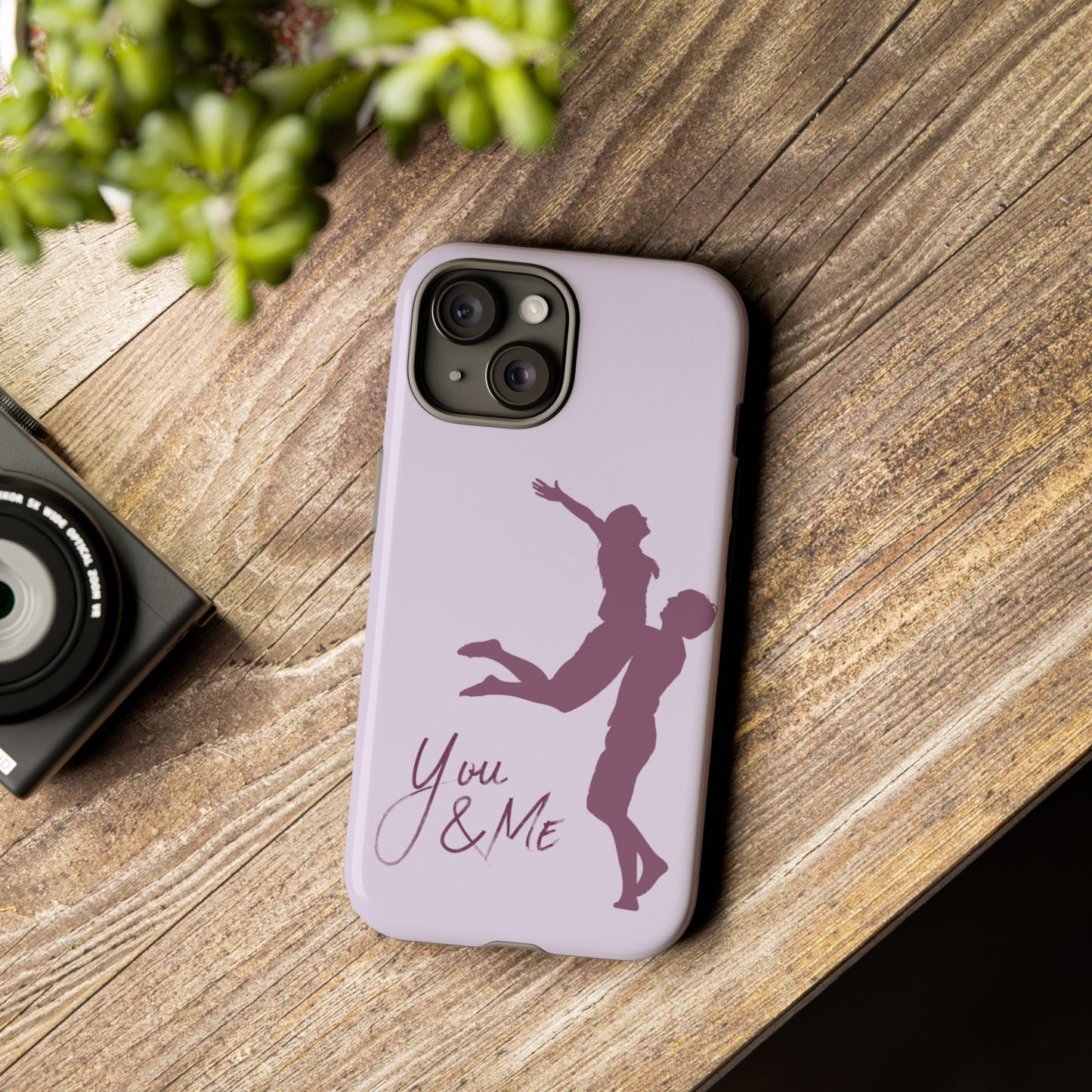 Phone Cases - You and Me Love Girl and Boy Enjoy Tough Cases