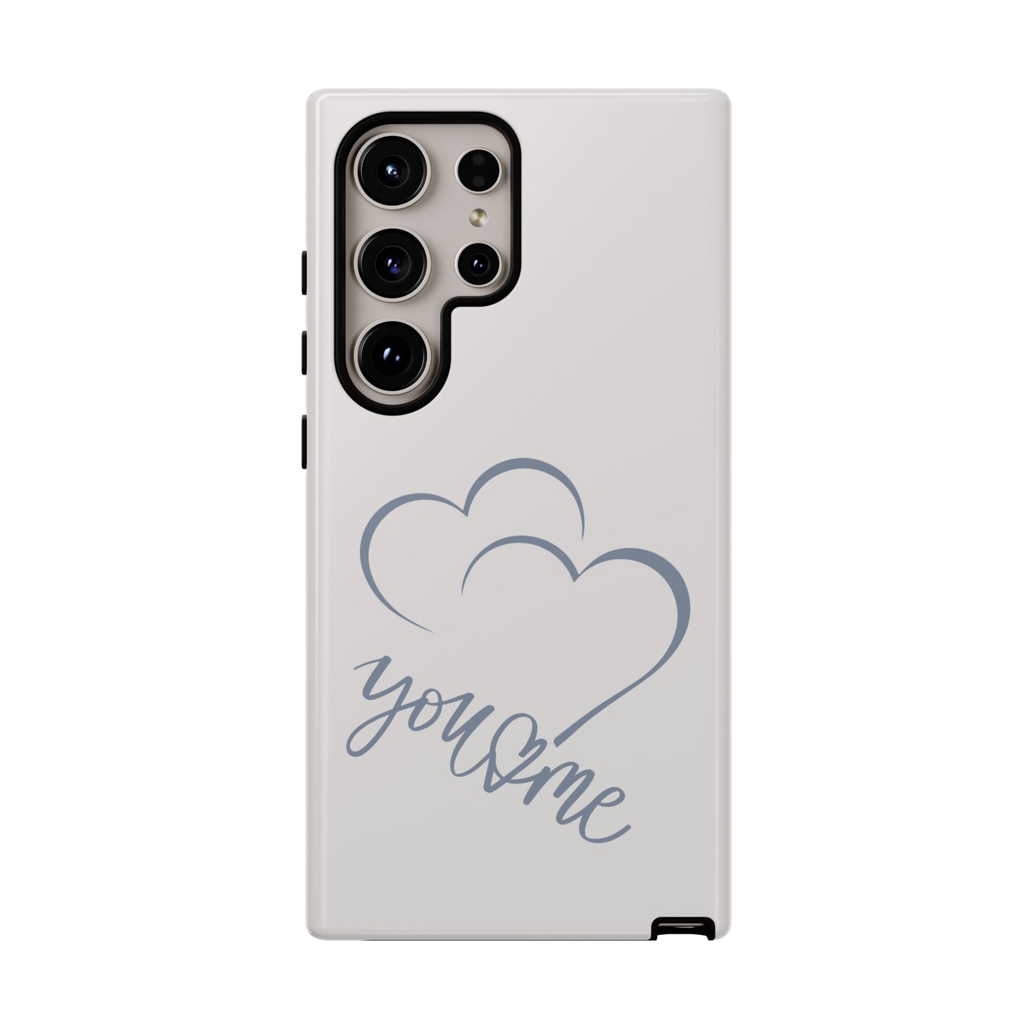 Phone Cases you and me 2 hearts Tough Cases