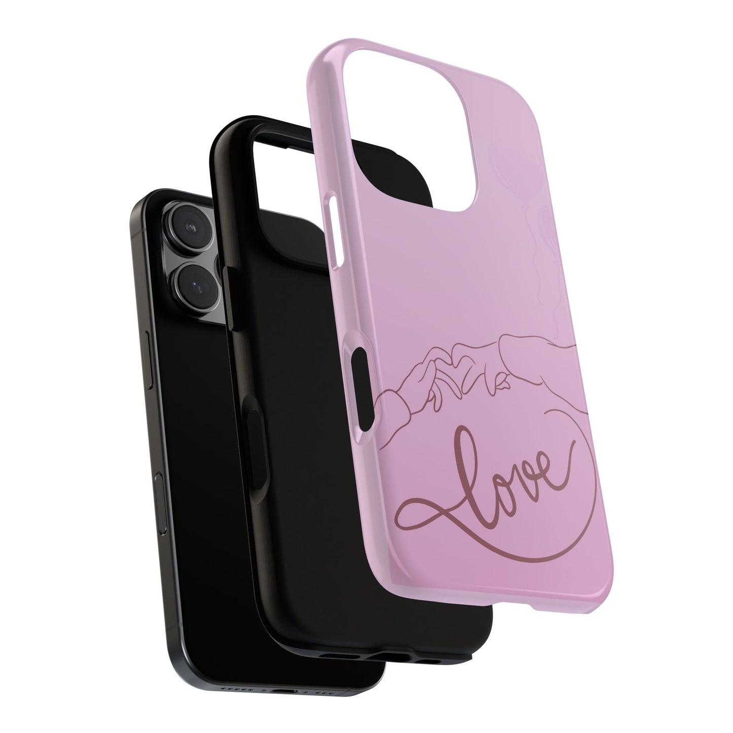 Phone Cases - Love Finger Heart Design