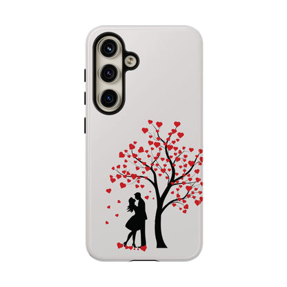 Phone Case - Lover Below in Heart Tree Design