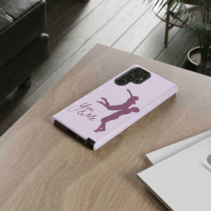 Phone Cases - You and Me Love Girl and Boy Enjoy Tough Cases