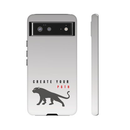 Tough Cases - Create Your Path Black Cat Phone Case