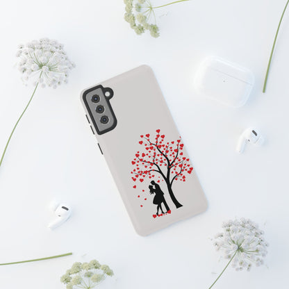 Phone Case - Lover Below in Heart Tree Design