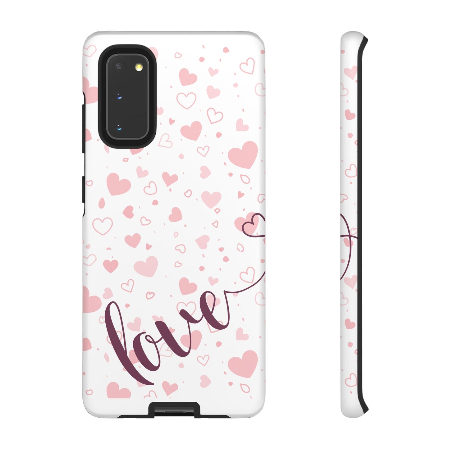 Phone Cases love light bg Tough Cases