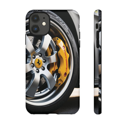 Phone Cases - Ferrari Brake and Wheel Design