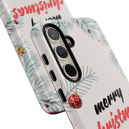 Tough Cases Merry Christmas Phone Case