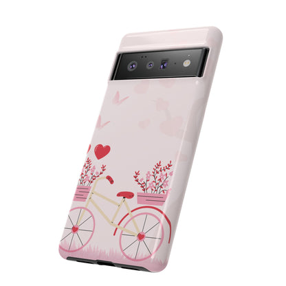 Phone Cases - Pink Cycle Pattern