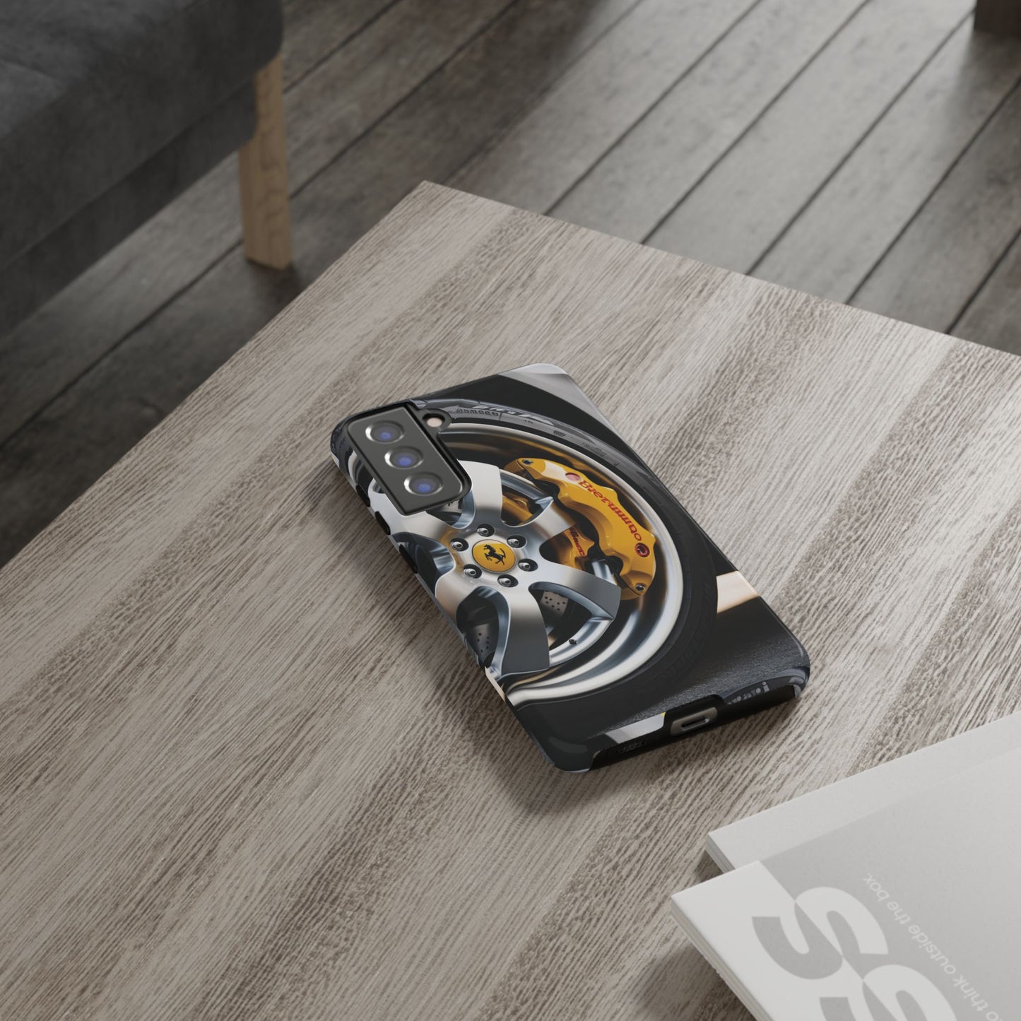 Phone Cases - Ferrari Brake and Wheel Design