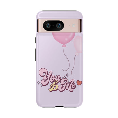 Phone Cases you and me 2 hearts ballon Tough Cases