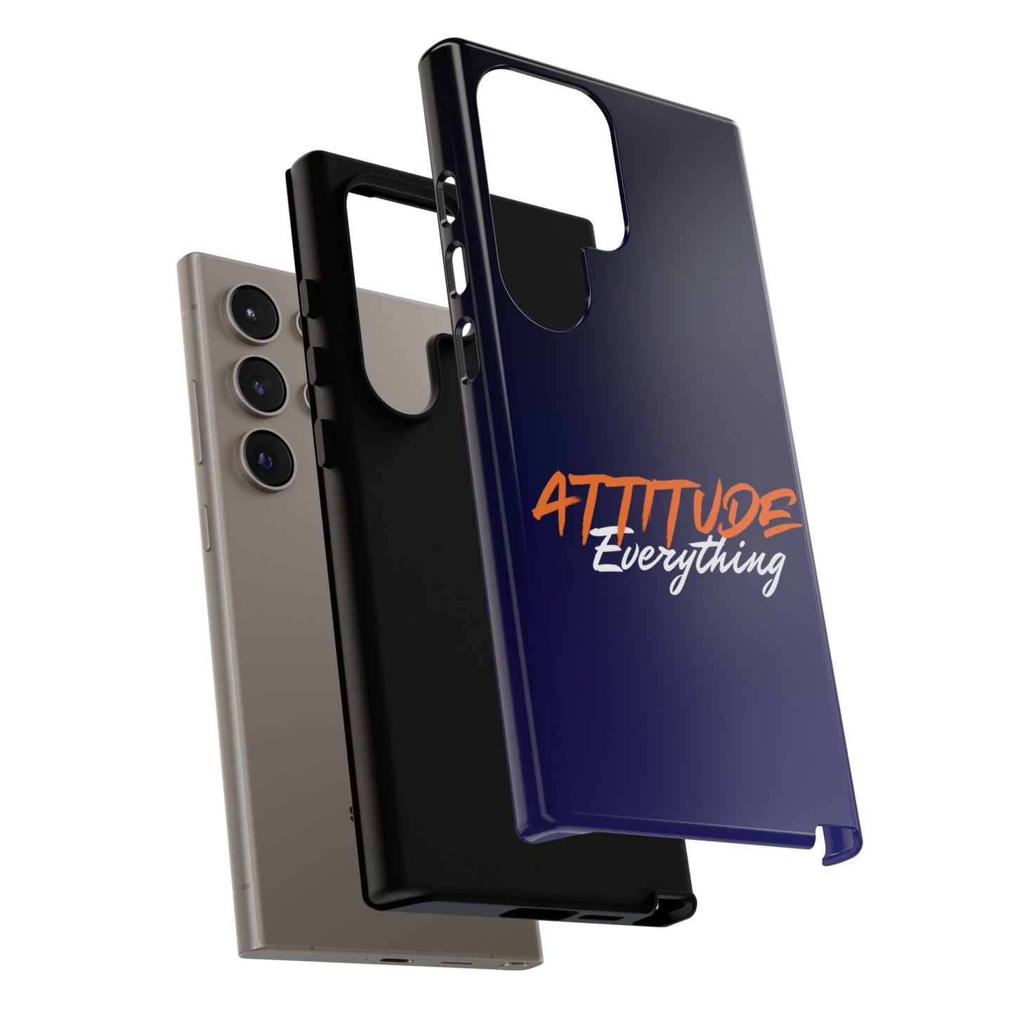 Attitude Is Everything - Stylish blue for Bold PersonalitiesTough Cases