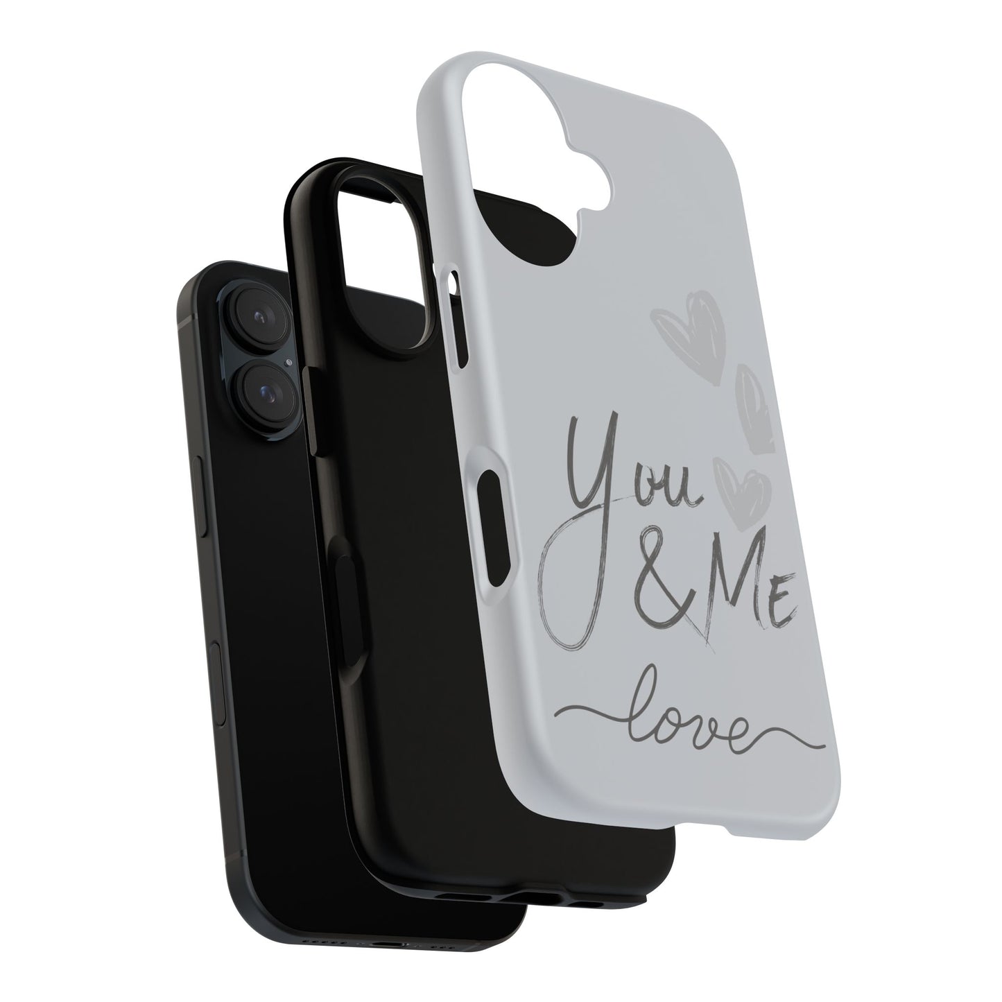 Phone Cases - 'You and Me Love' design