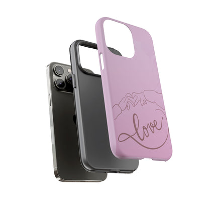 Phone Cases - Love Finger Heart Design