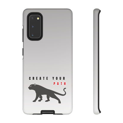 Tough Cases - Create Your Path Black Cat Phone Case