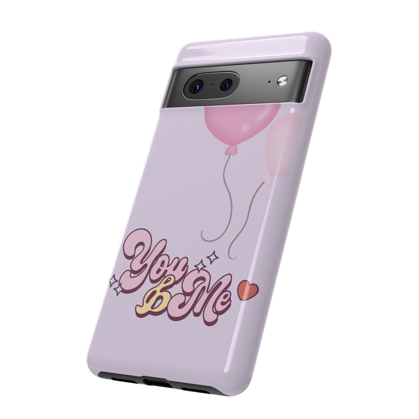 Phone Cases you and me 2 hearts ballon Tough Cases