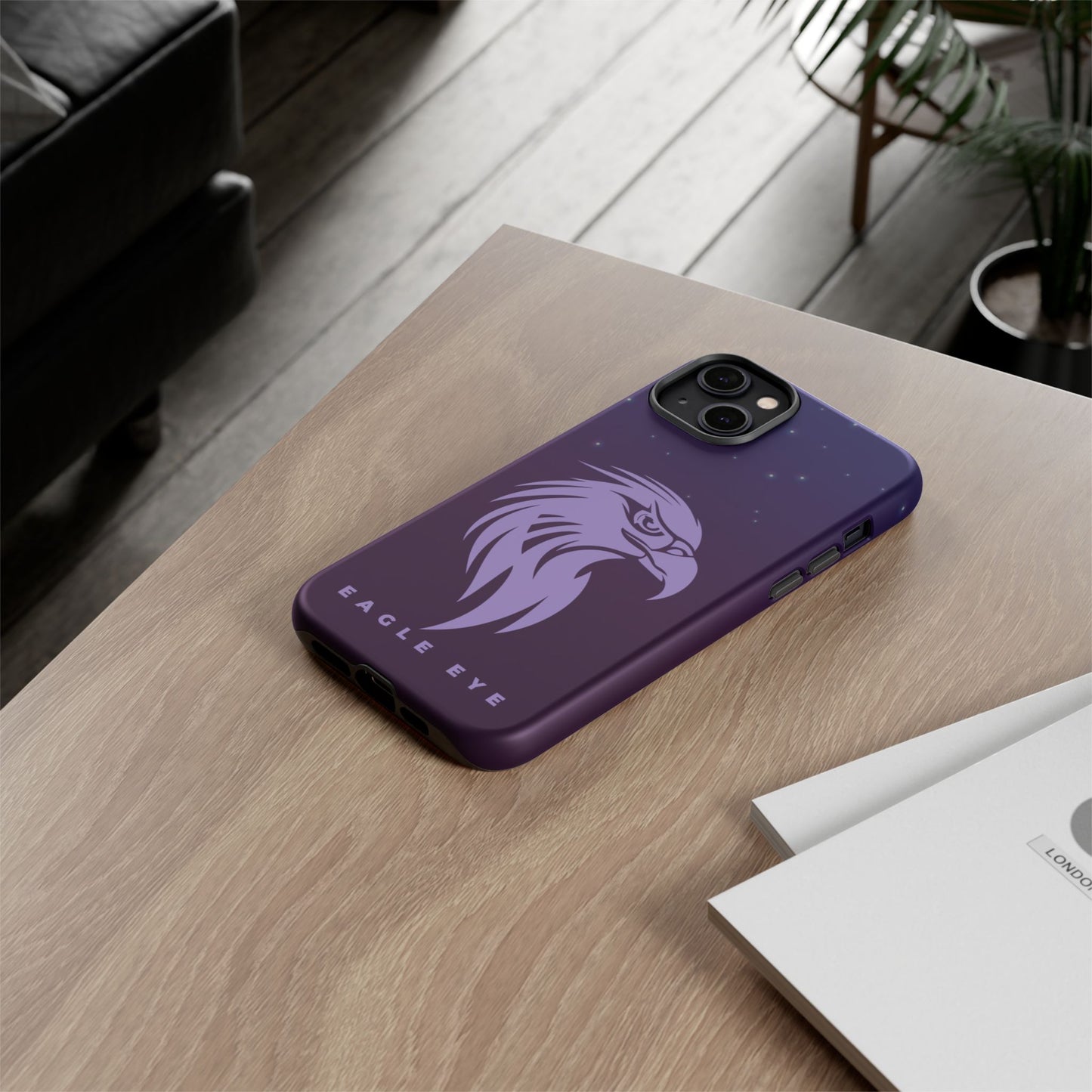 Phone Cases - Purple Eagle Eye Design