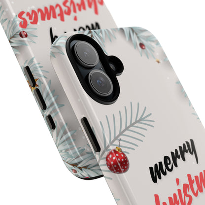 Tough Cases Merry Christmas Phone Case