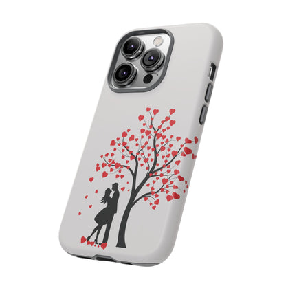 Phone Case - Lover Below in Heart Tree Design