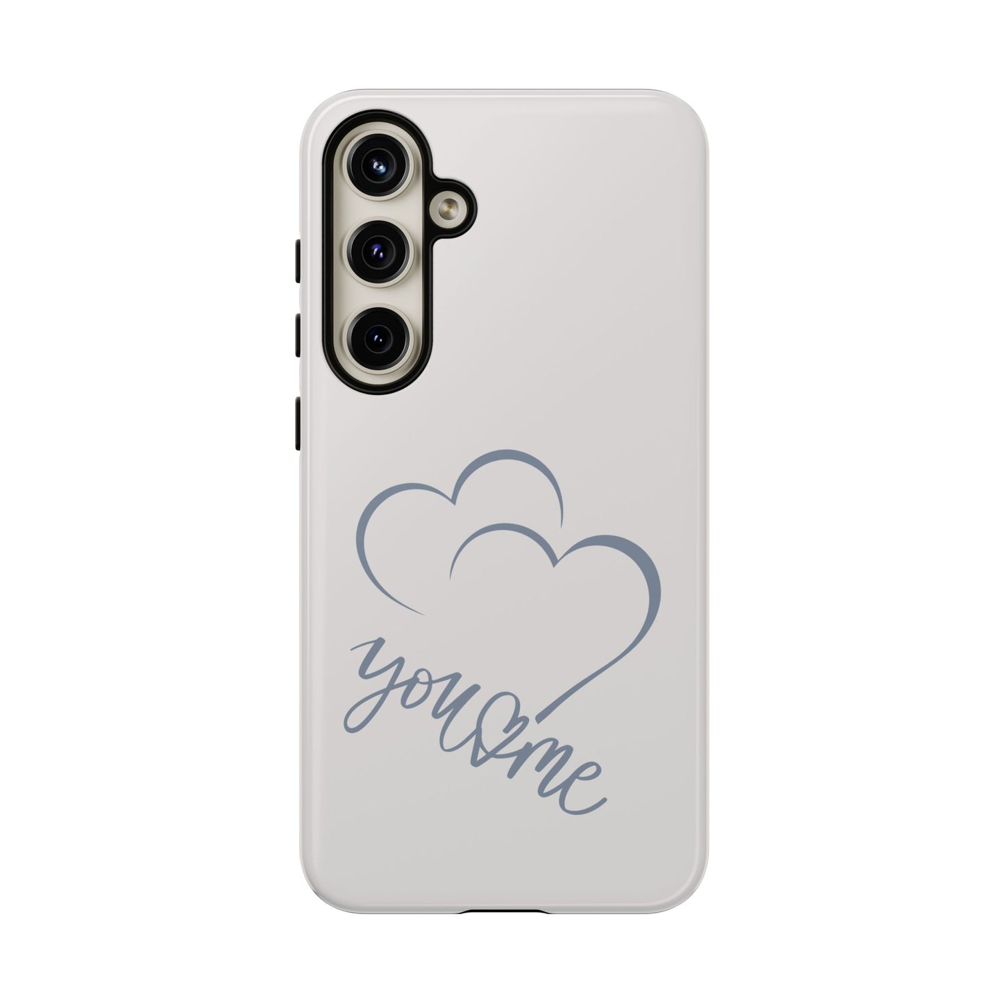 Phone Cases you and me 2 hearts Tough Cases