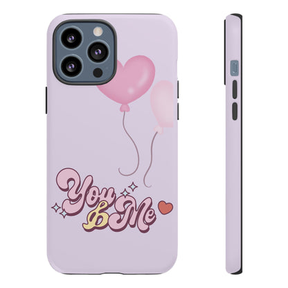 Phone Cases you and me 2 hearts ballon Tough Cases