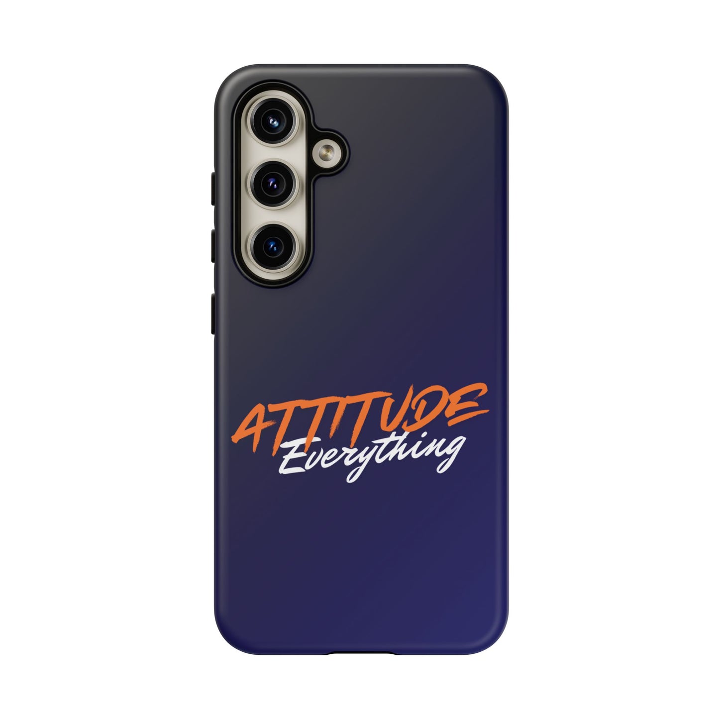 Attitude Is Everything - Stylish blue for Bold PersonalitiesTough Cases