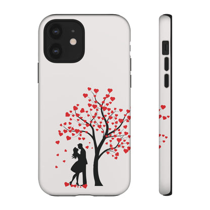 Phone Case - Lover Below in Heart Tree Design