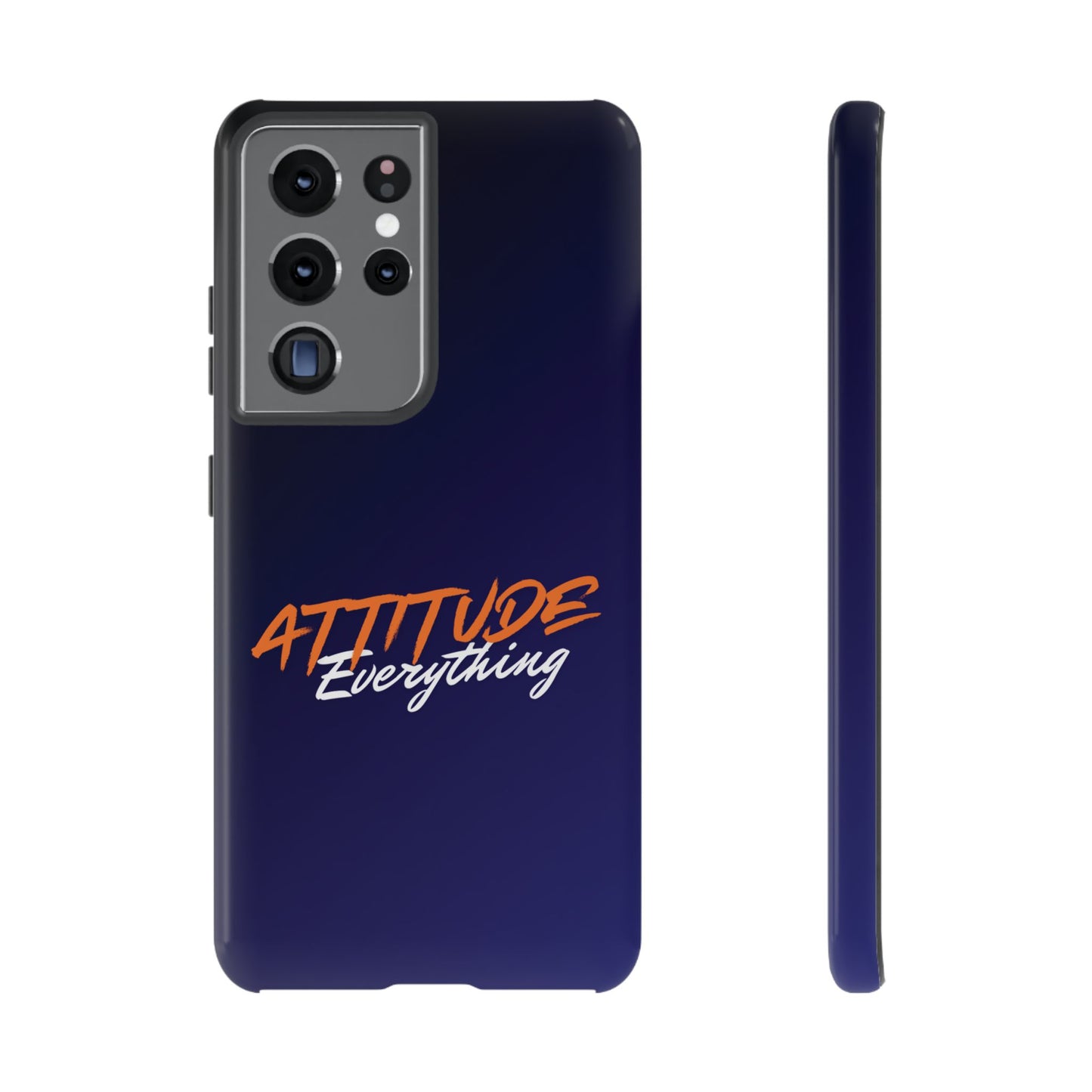 Attitude Is Everything - Stylish blue for Bold PersonalitiesTough Cases