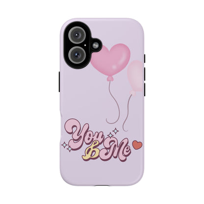 Phone Cases you and me 2 hearts ballon Tough Cases