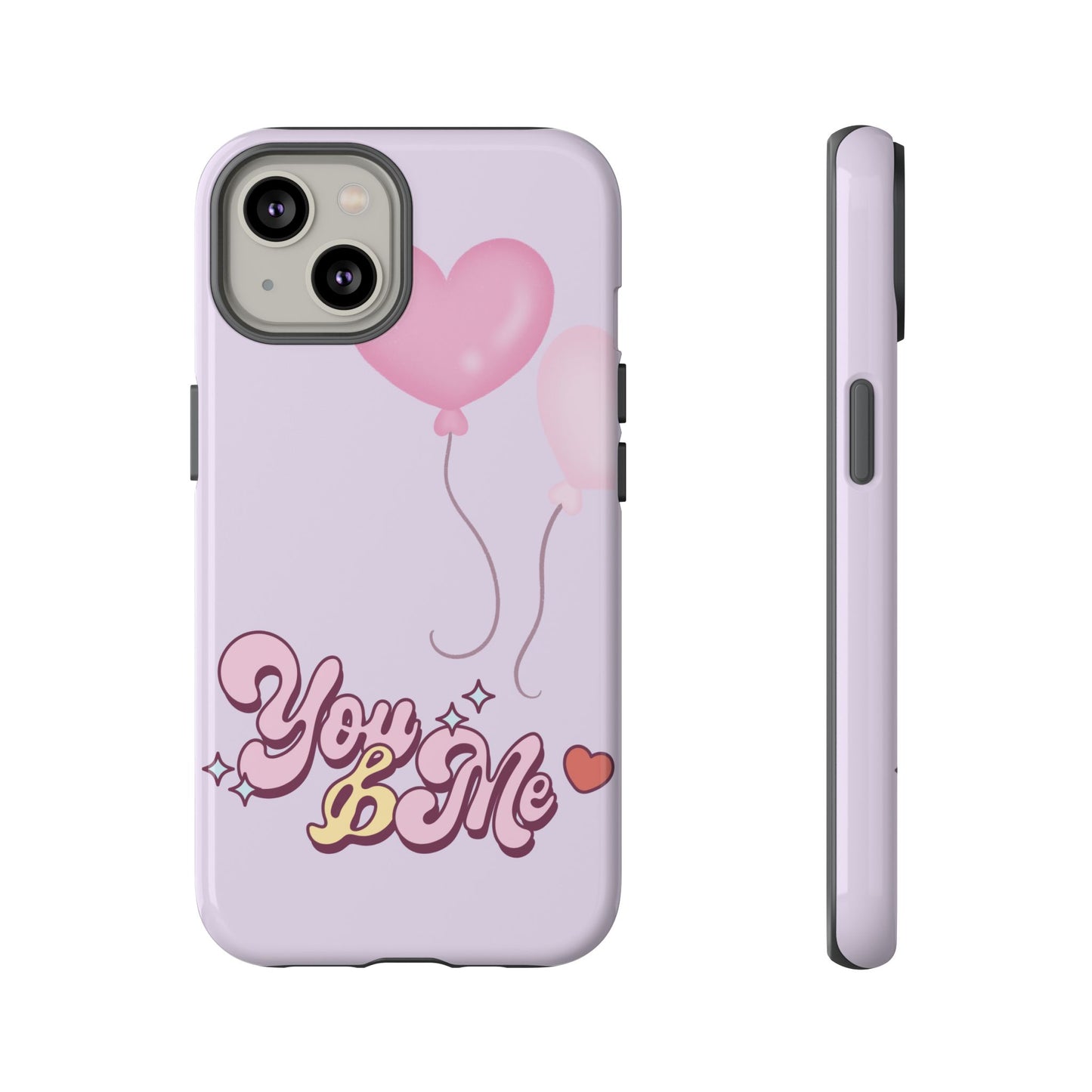 Phone Cases you and me 2 hearts ballon Tough Cases