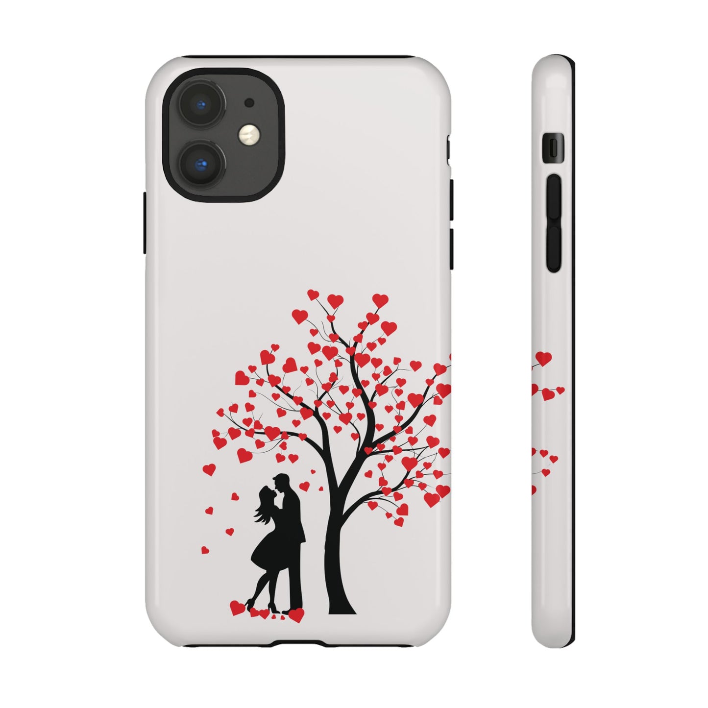 Phone Case - Lover Below in Heart Tree Design