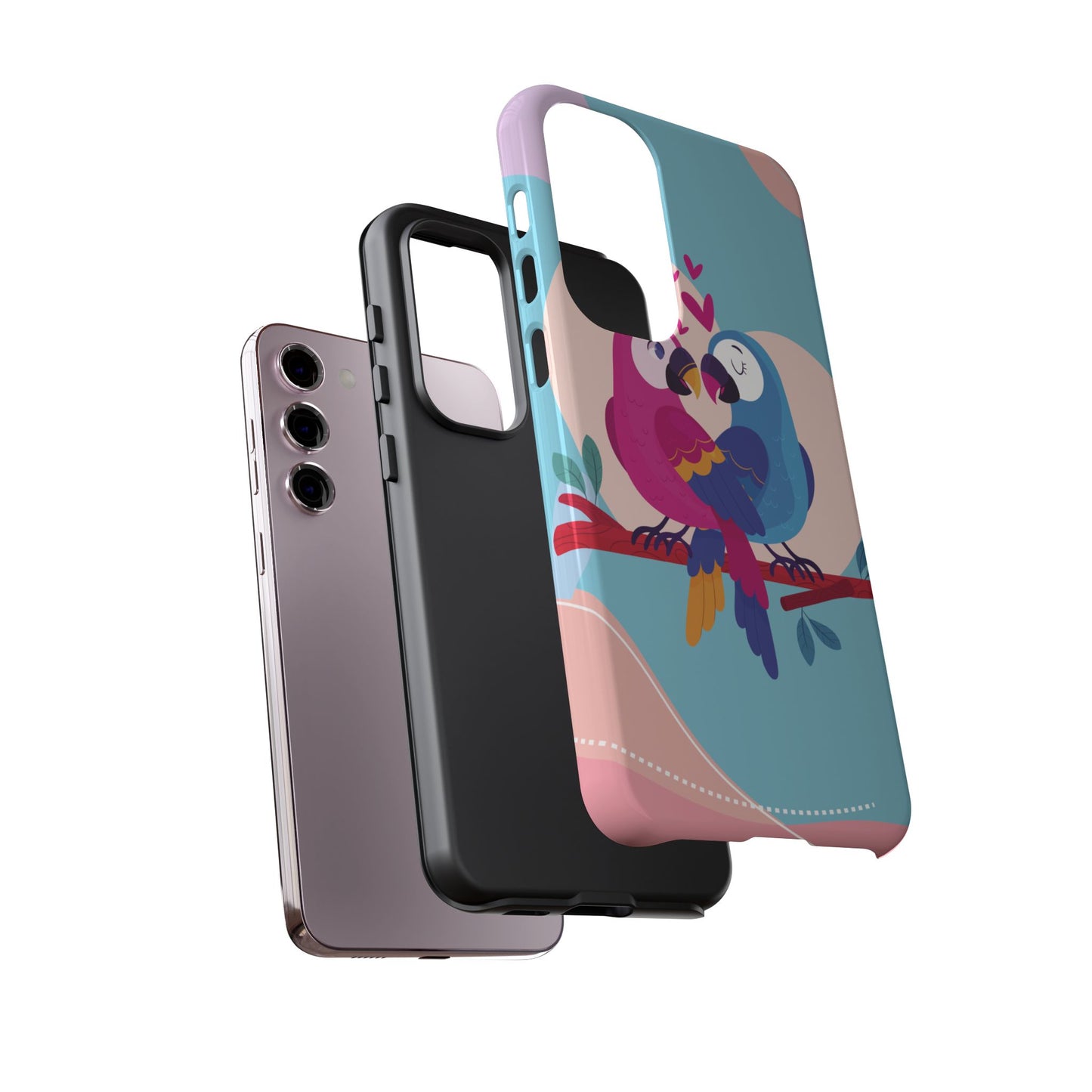 Phone Case - Parrot Love