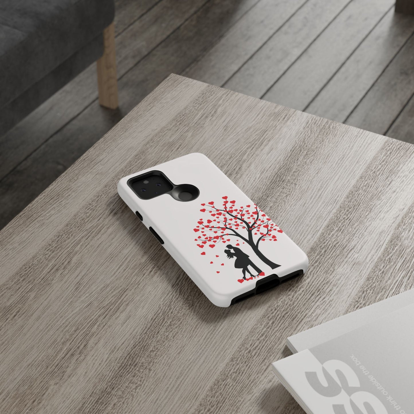 Phone Case - Lover Below in Heart Tree Design