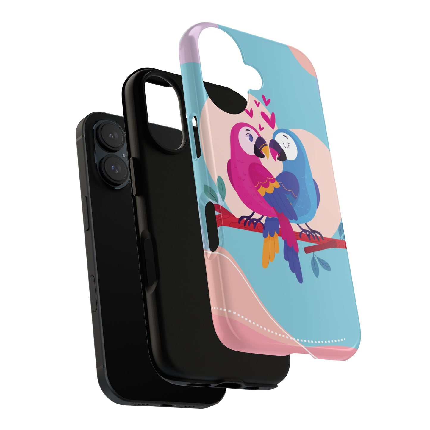 Phone Case - Parrot Love