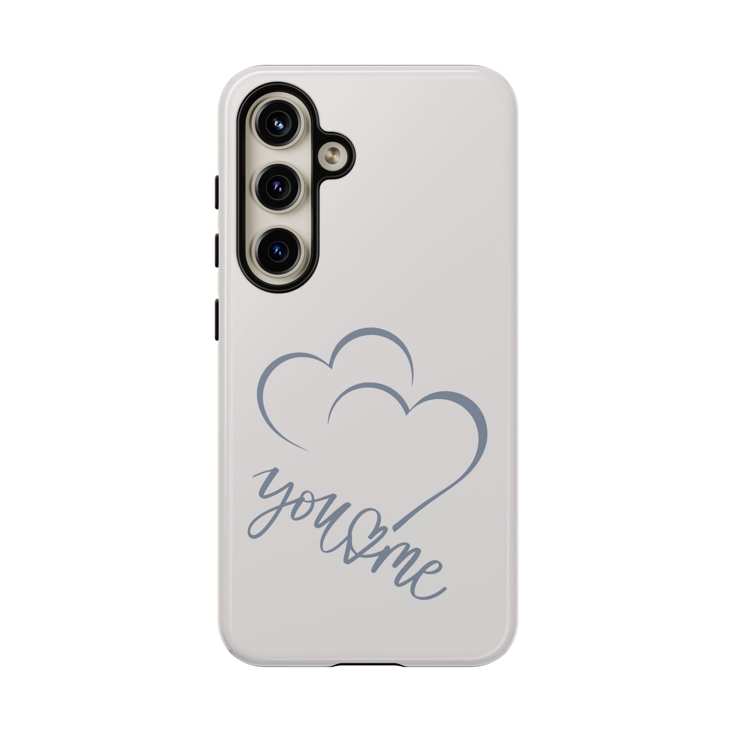 Phone Cases you and me 2 hearts Tough Cases