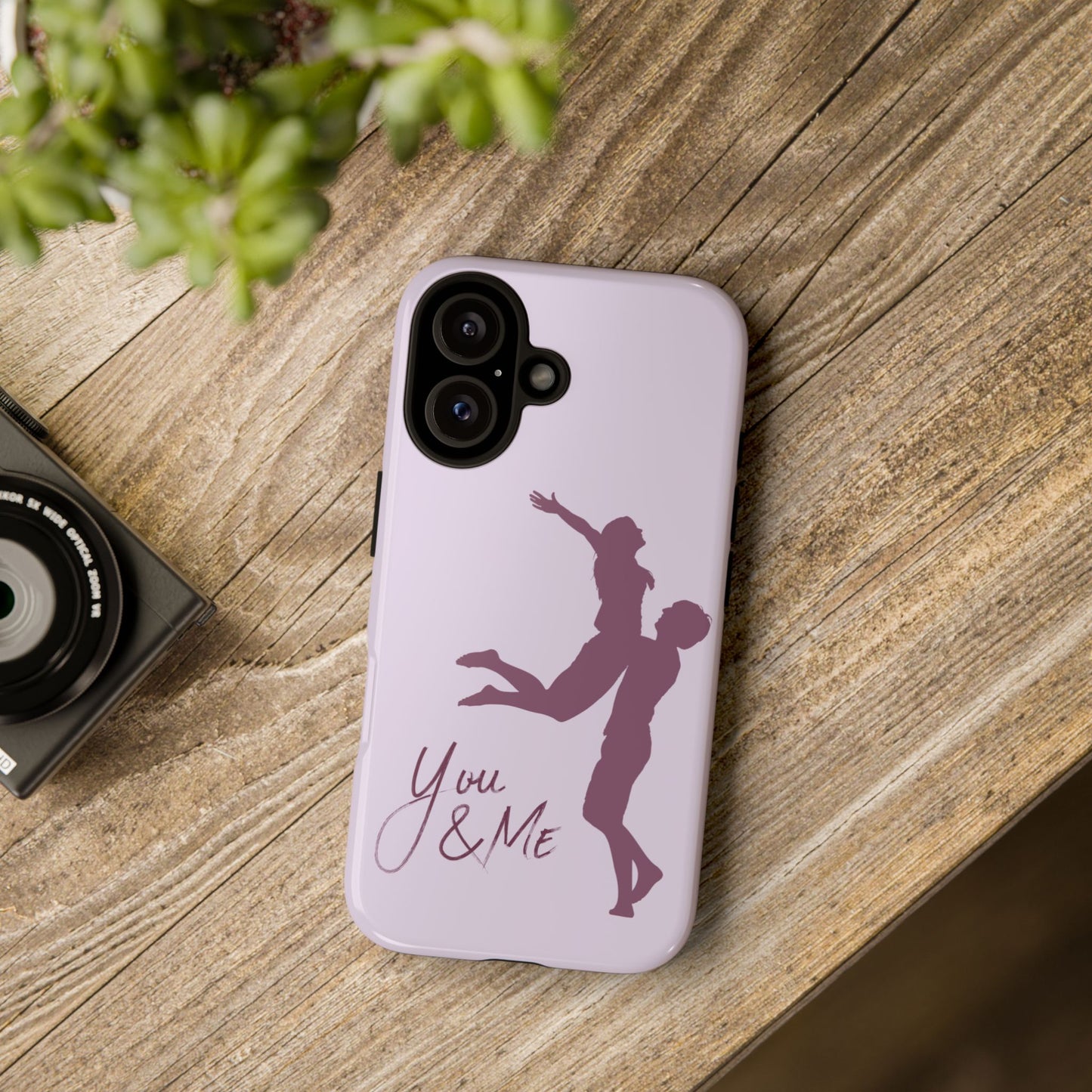 Phone Cases - You and Me Love Girl and Boy Enjoy Tough Cases