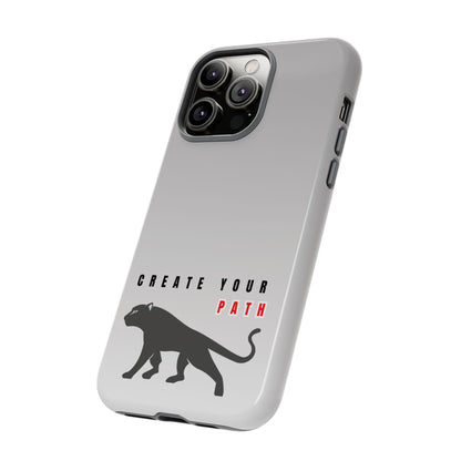 Tough Cases - Create Your Path Black Cat Phone Case