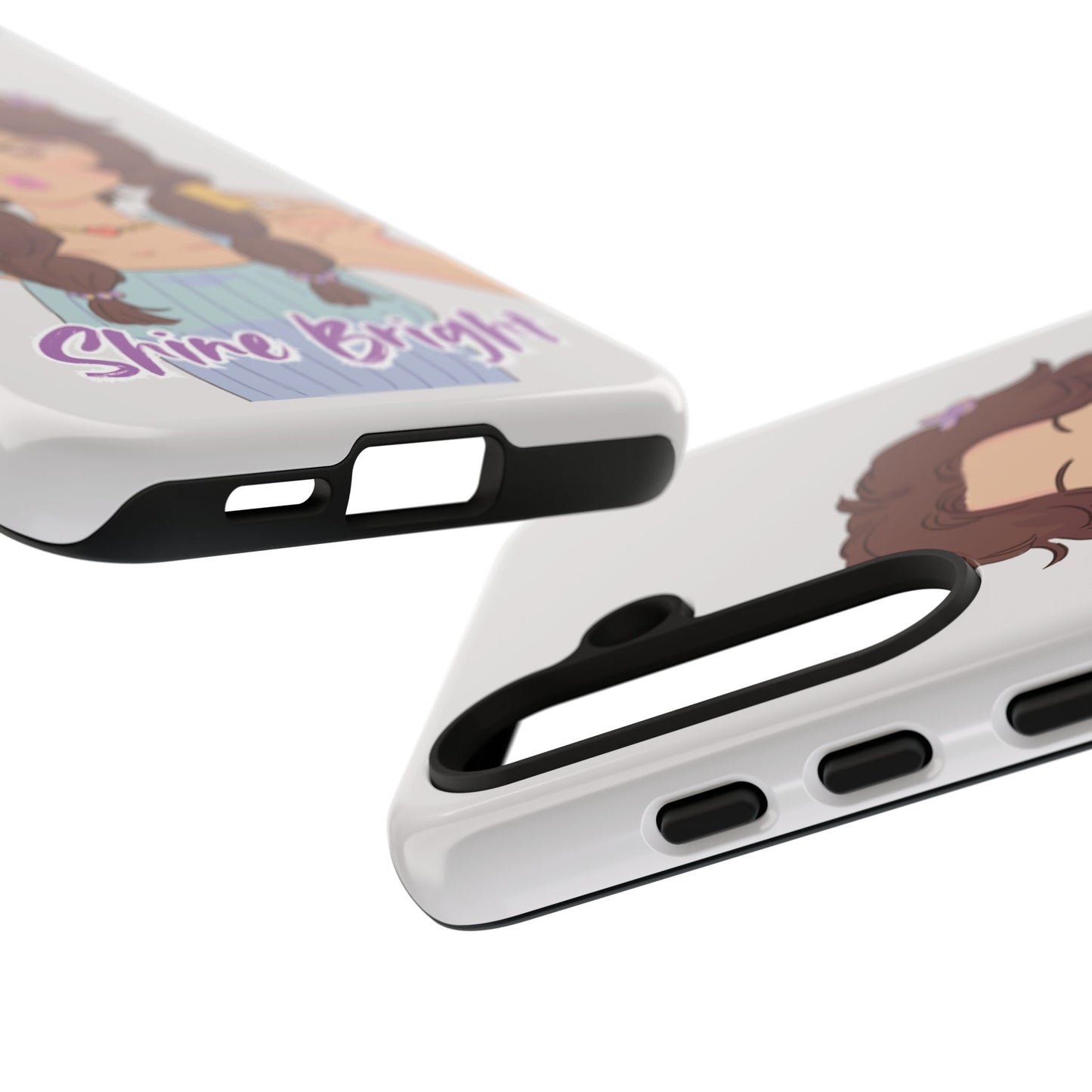 Phone Case - Shine Bright Girl Make Makeup