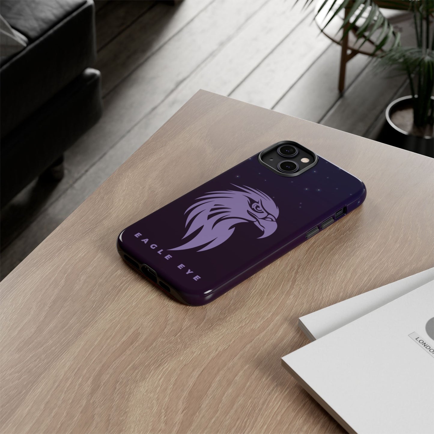 Phone Cases - Purple Eagle Eye Design