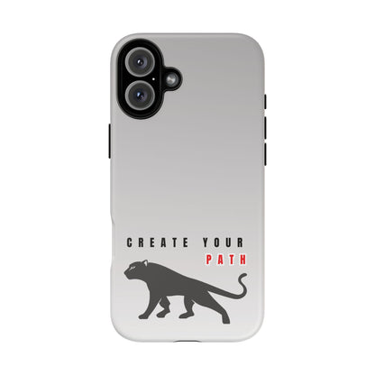 Tough Cases - Create Your Path Black Cat Phone Case