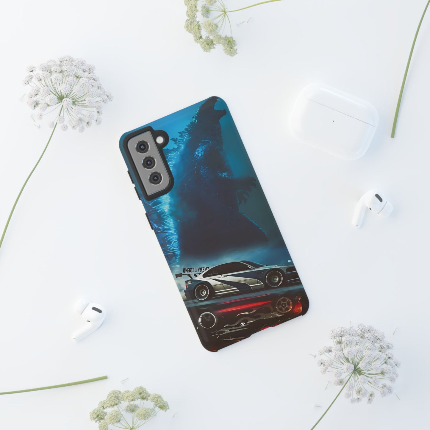 Phone Case - Car and Big Bear Design