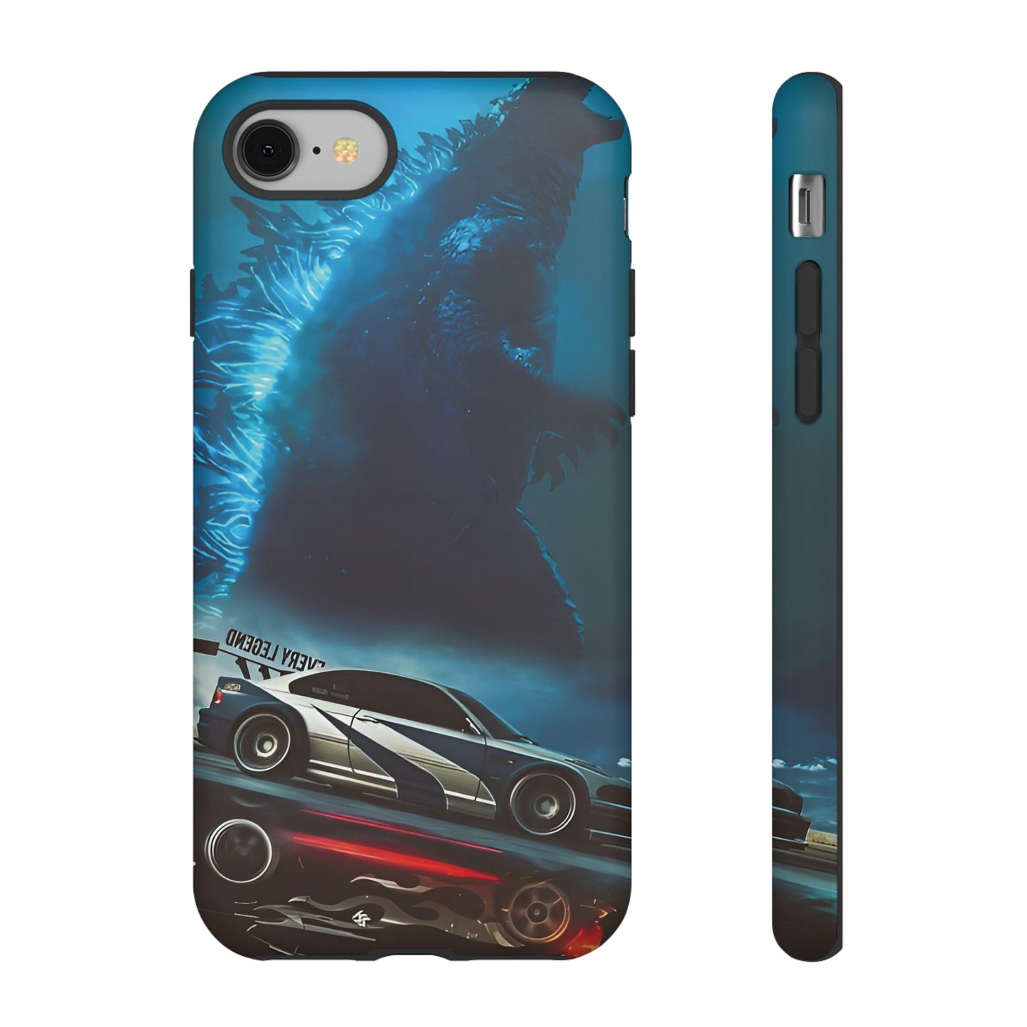 Phone Case - Car and Big Bear Design