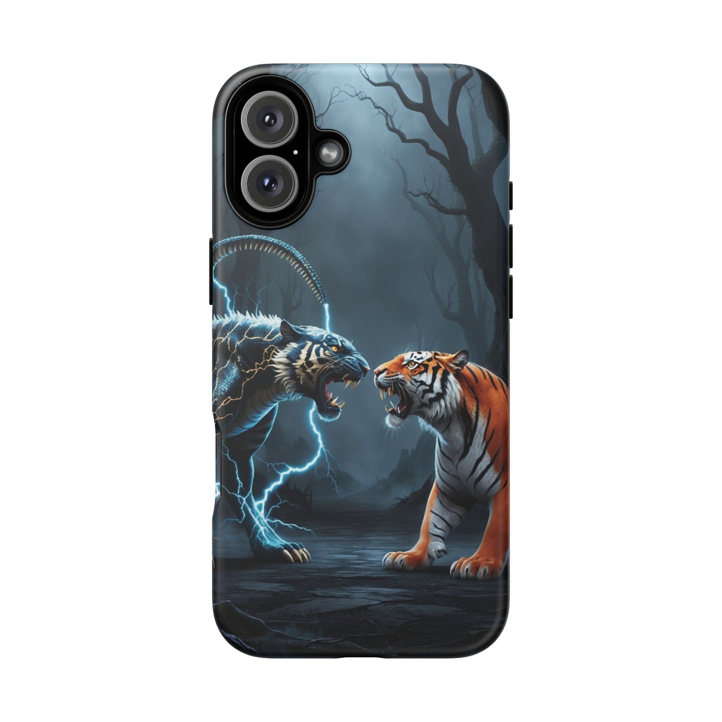 Phone Case - Lion vs Alien Tough Case