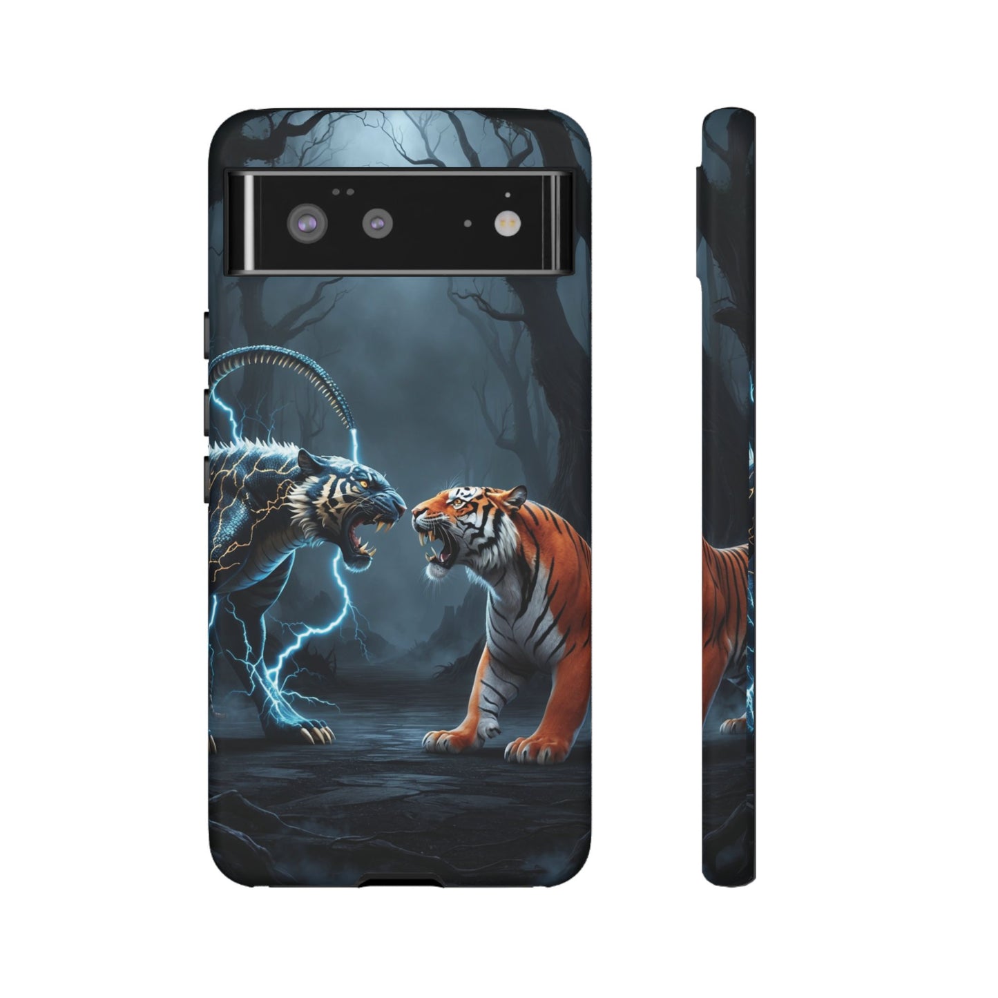 Phone Case - Lion vs Alien Tough Case