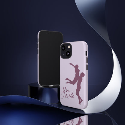 Phone Cases - You and Me Love Girl and Boy Enjoy Tough Cases