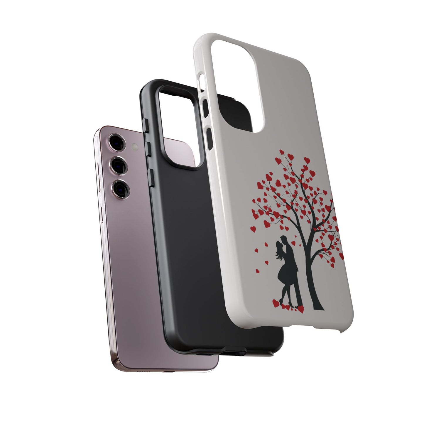 Phone Case - Lover Below in Heart Tree Design